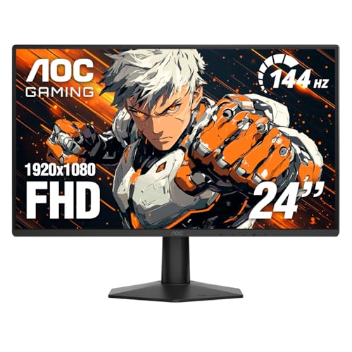AOC 24G51F 24 inch Gaming Monitor 1920x1080 144Hz, IPS...