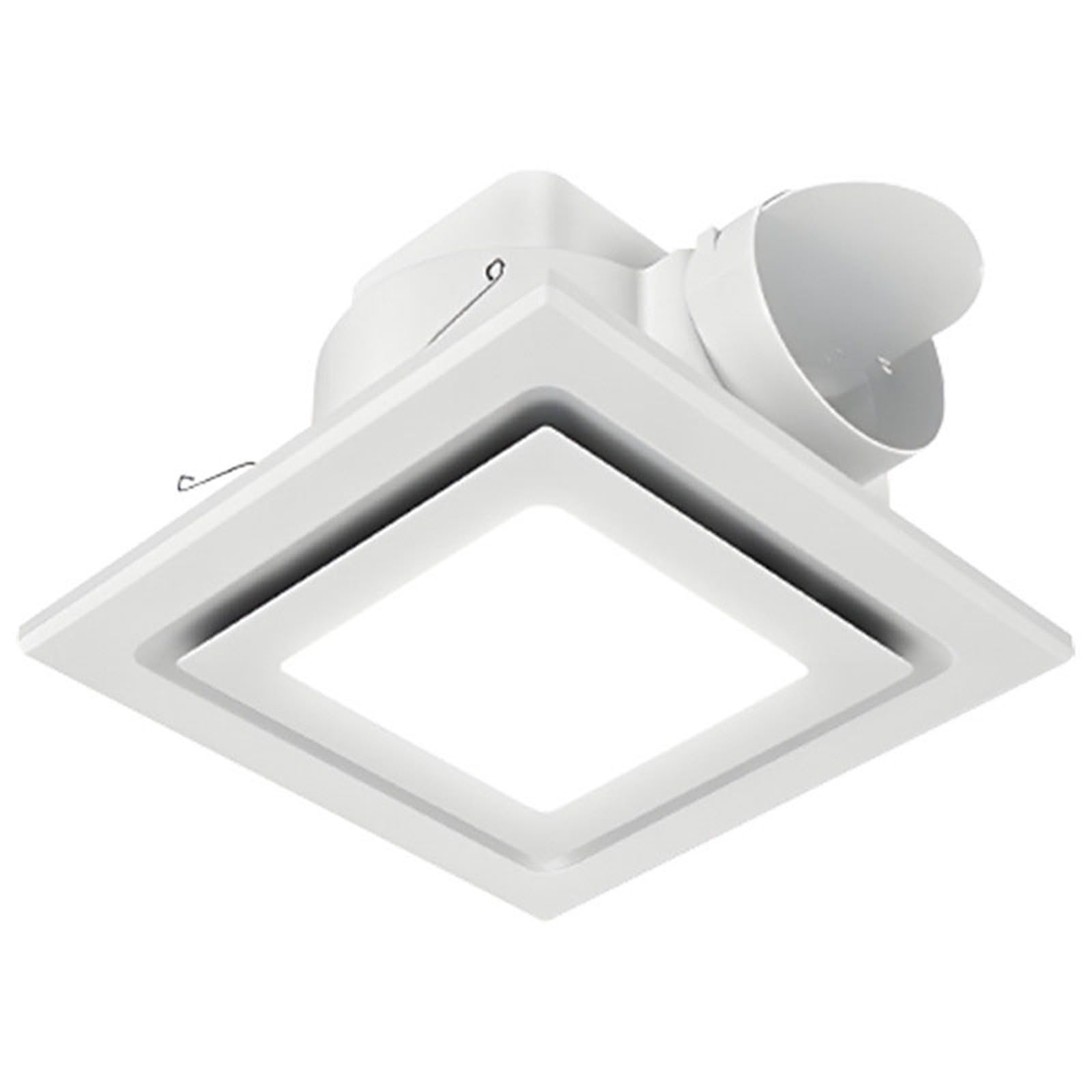 Illuminazione silenziosa for bagno con ventola di scarico a LED Garage