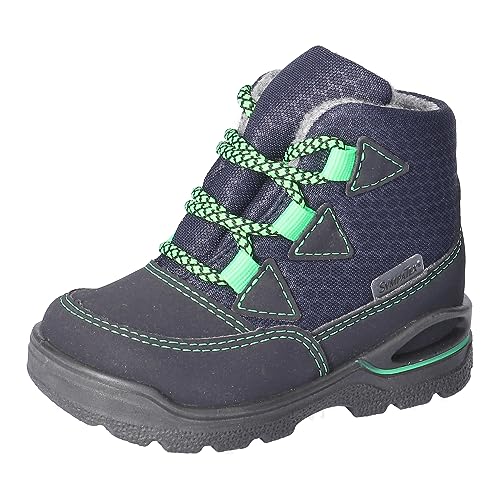 RICOSTA Ragazzo Sneaker MARV,Larghezza: Normale (Wms),Soletta Removibile, Sympatex,Chiusura a Strappo,Scarpa Bassa,Grigio (Asphalt/Graphit / 490),28 EU