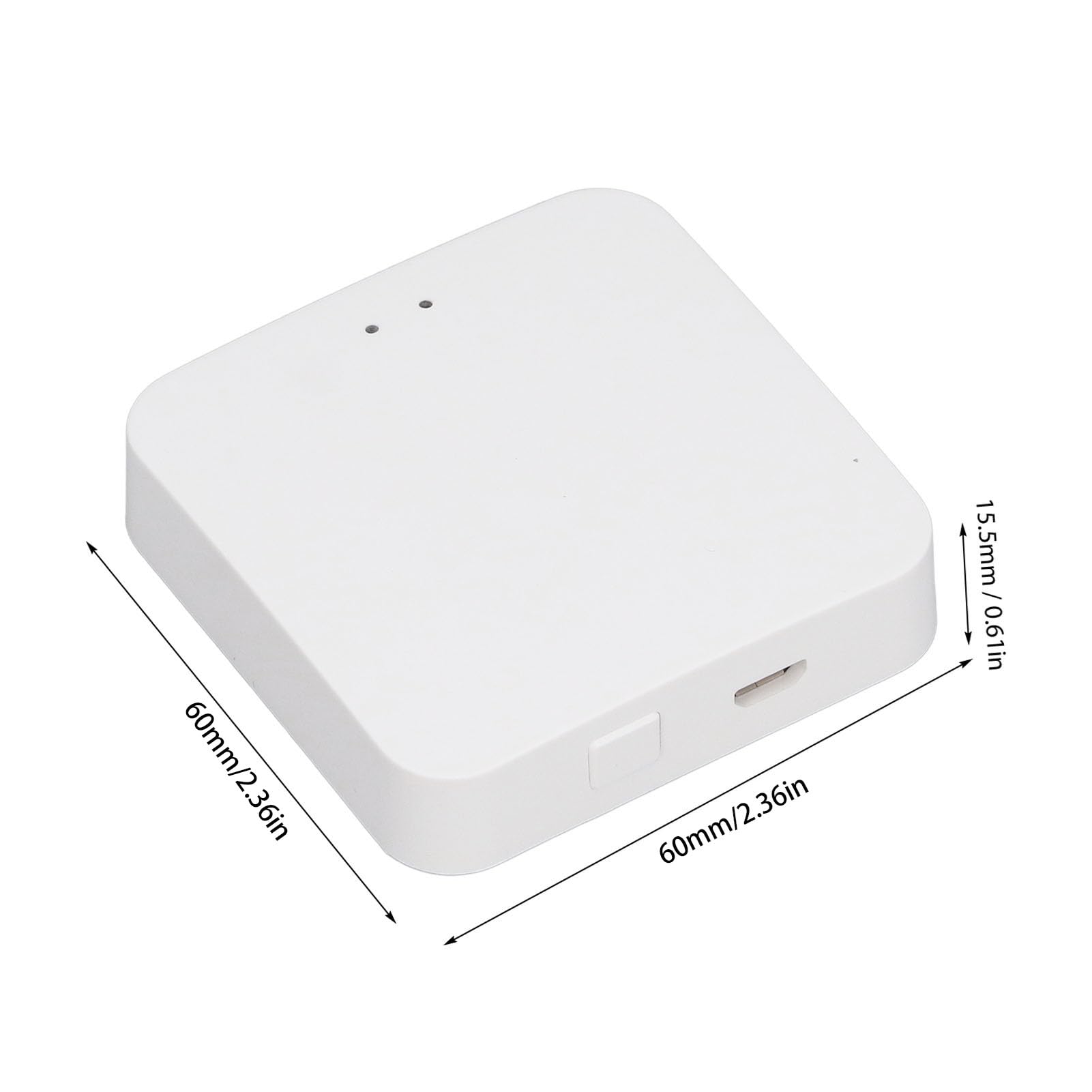 Passerelle Wi-Fi de Serrure de Porte Intelligente, Pont Wi-Fi de Verrouillage électronique D'entrée sans clé Bluetooth pour Application TT Lock, Passerelle de Contrôle à Distance