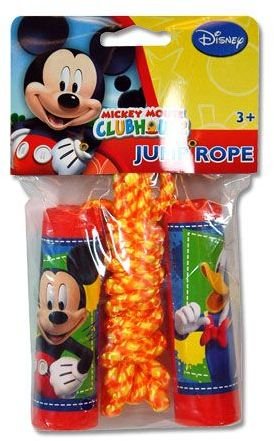 Cuerda de saltar Disney Mickey Mouse ajustable para niños y entrenamiento infantil