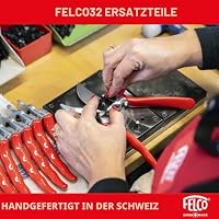 FELCO 32 Gartenschere (Baumschere, Schnitt-ø 25 mm, Länge 210, Gartenschere für große Hände, mit gebogenem Amboss, für Rechts- + Linkshänder) – Ansicht 9