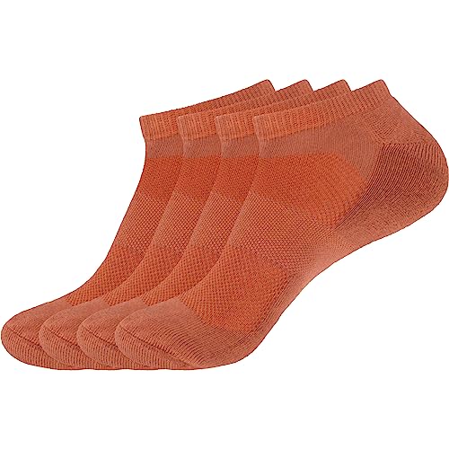 Image of BambooMN Men and Women's Rayon from Bamboo Low Cut Ankle Socks for Sports, Work and Everyday Wear - 4 Pairs - Unisex Sizing
