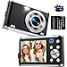 Digital Camera, AutoFocus 4K Vlogging Camera with Dual Camera 48MP 16X Digital Zoom Kids Compact Camera with 32GB Memory Card Portable Point and Shoot Cameras for Teens Beginner