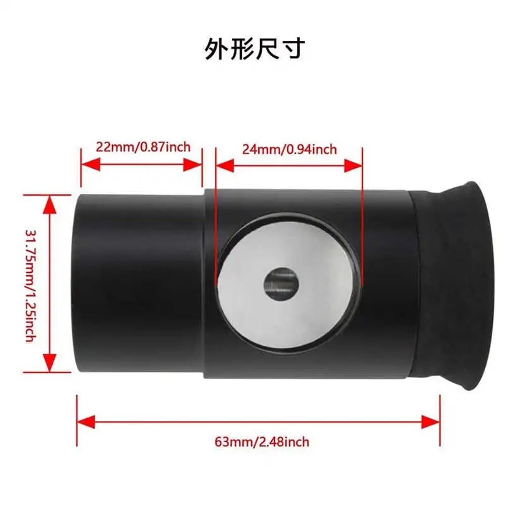Accessoires pour télescopes Calibrateur d'accessoires for télescope astronomique Le calibrateur de 1,25 Pouce étalonne Les oculaires Oculaire pour télescope