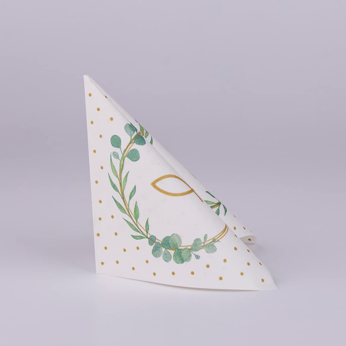 Mank Airlaid Lot De 50 Serviettes Jetables De Qualité