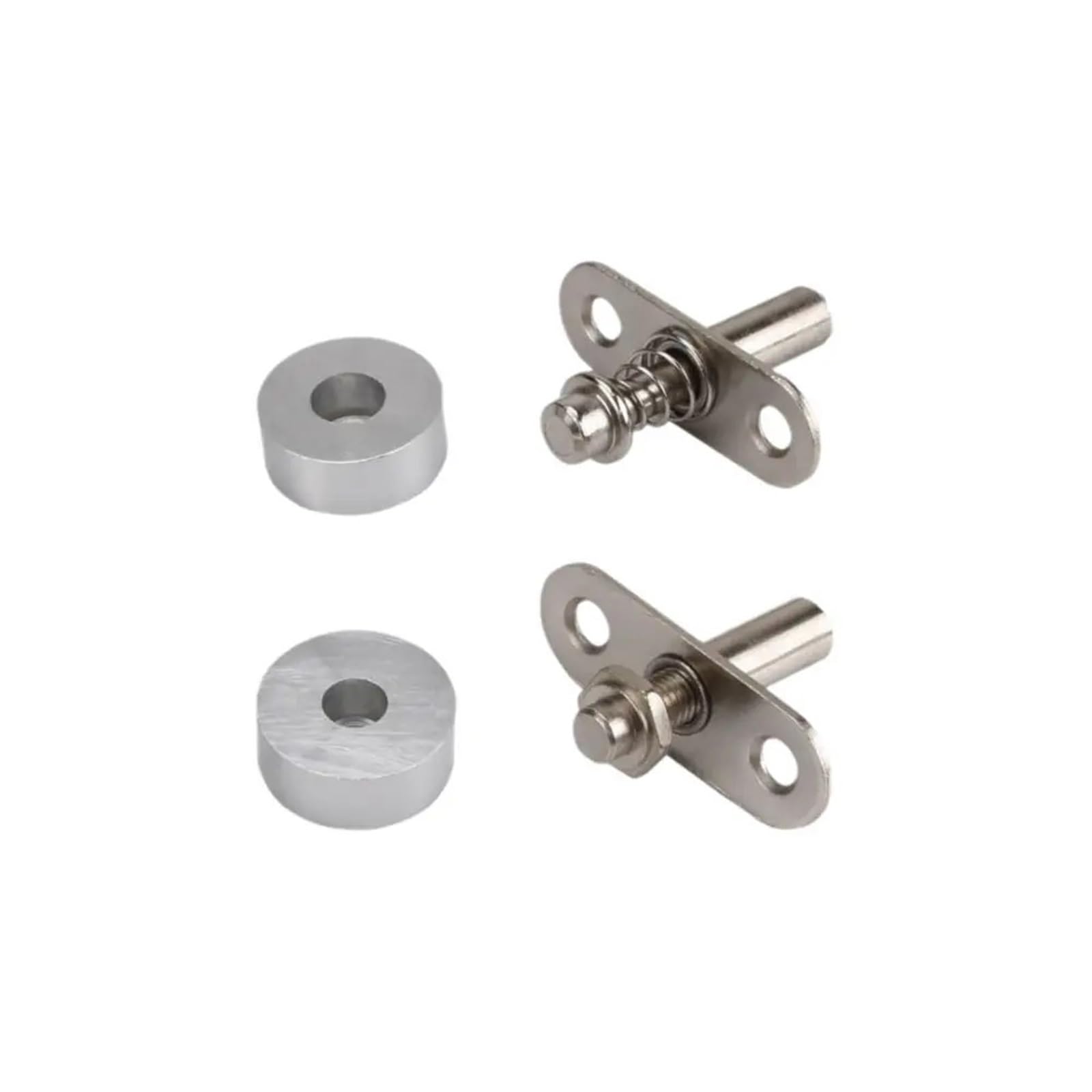 Adjustable Hinges Anti Rust 360° Adjustable Silent Pivot Hinge for Heavy Duty Rotating Door Mount(ColorA)