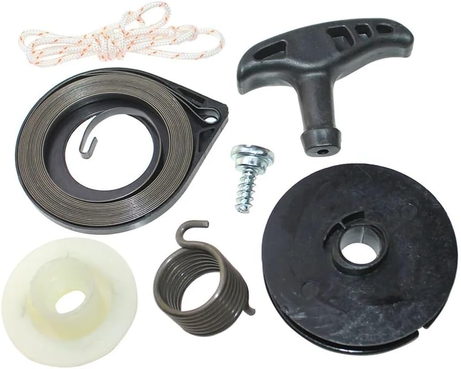 Recoil Starter Pulley Rewind Spring Rope Fit for CS-260T CS-260TES CS-2600ES CS-270TES CS-271T CS-280TES CS-281WES P022006220