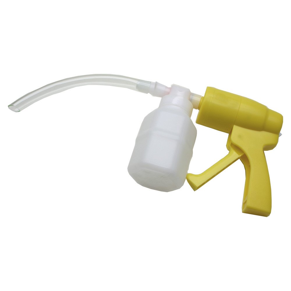 Dönges Handabsaugpumpe (Absaugpumpe Aspirator Atemwegsabsauggerät Notfallsauger Patientenabsaugsystem Sekretpumpe Sekretsauger) Unterdruck: 550 mbar/Behältervolumen: 350 ml
