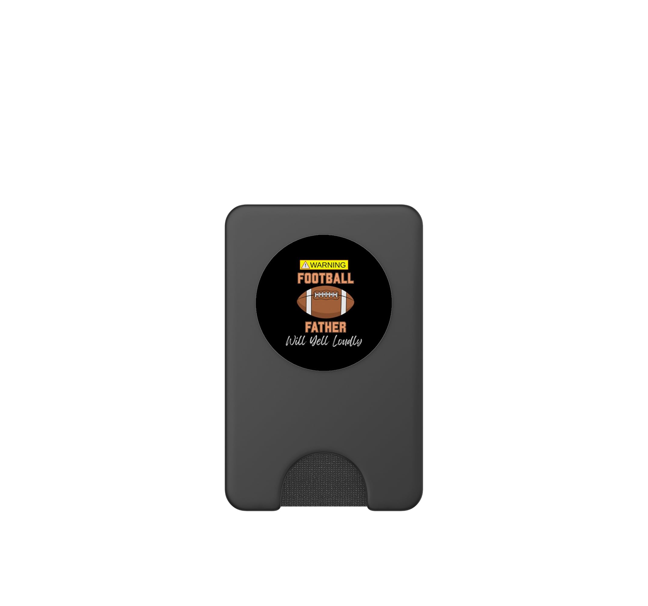 Advertencia Padre de fútbol gritará en Voz Alta PopSockets PopWallet para MagSafe