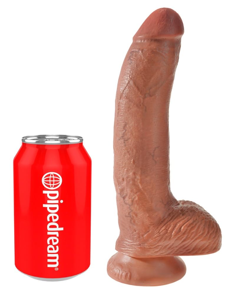 PIPEDREAM King Cock 9 With Balls Dildo - 1 Unidad