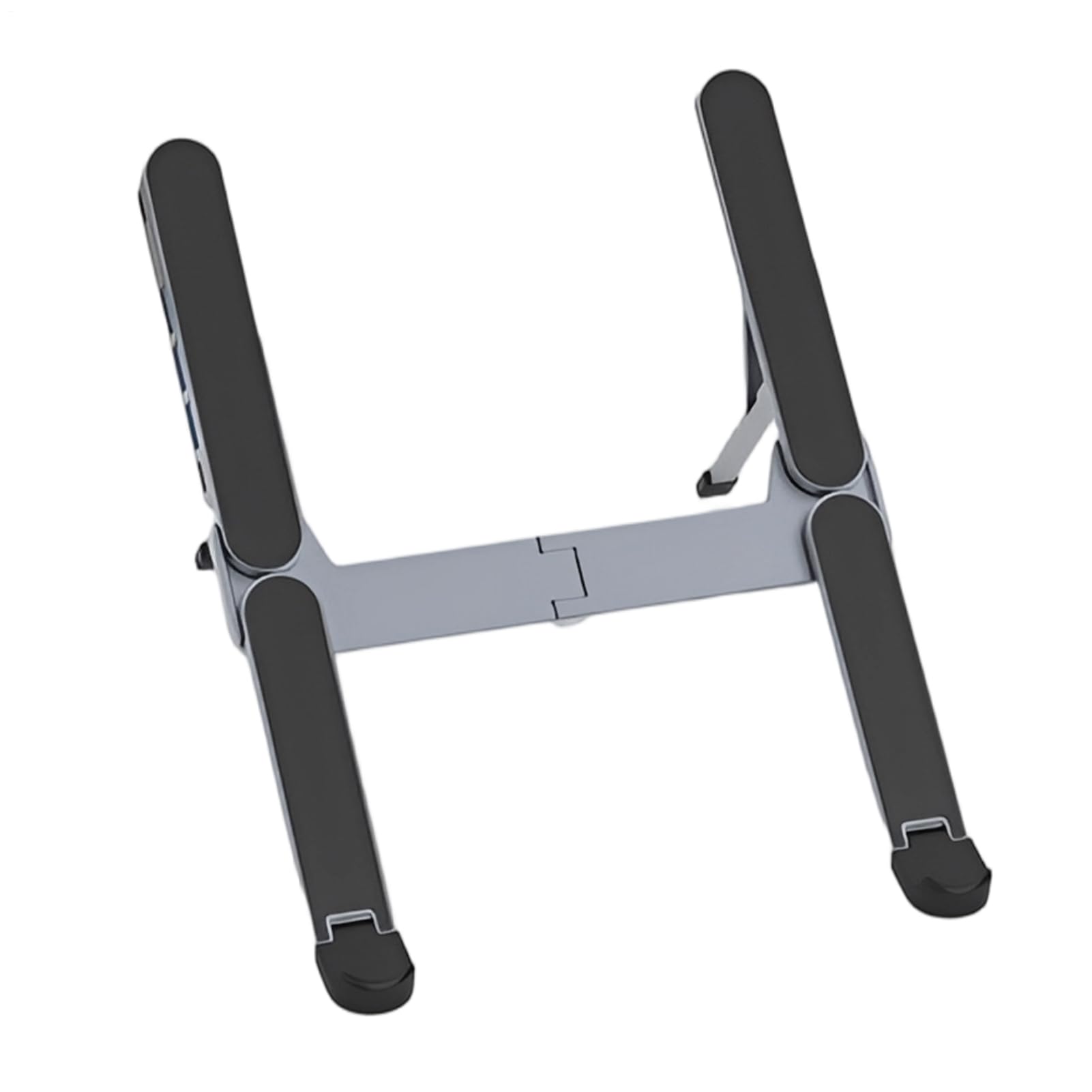 Laptop Docking Stand Base in Lega di Alluminio con USB HUB e Supporto per | Holder Portatile per Laptop Per Casa Ufficio Scrivania Viaggio Business e