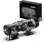 Nifeliz Turbofan Engine Building Set, Engineering Challenge Model for Adult Collectors, Physical Science Project and Display Piece (2,216 PCS, NF10317)