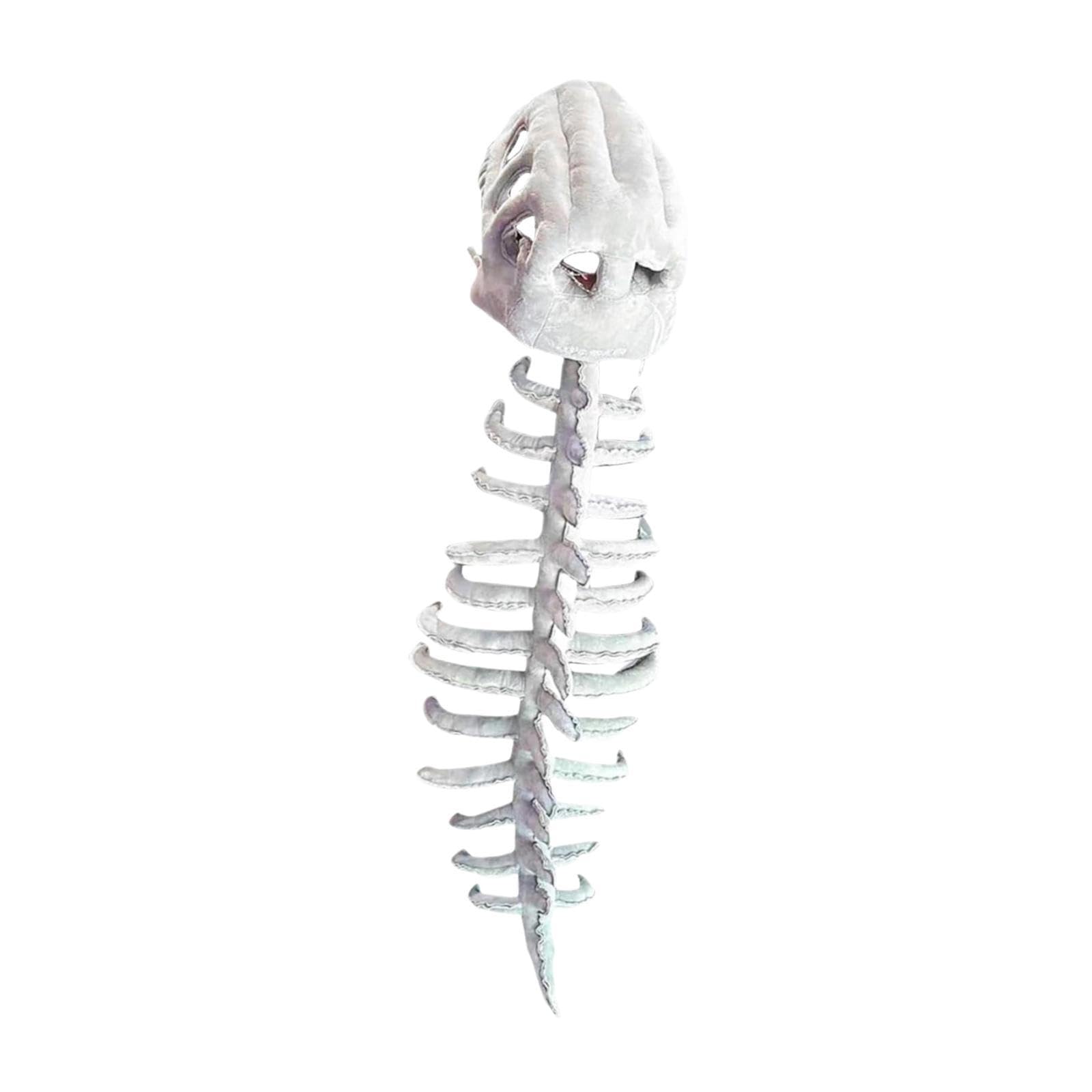 Ysyqkn Dinosaurier-Skelett-Kostüm, Halloween, Mottoparty, Cosplay, Zubehör, Maskerade, Performance-Kostüm, 95 cm, für Kinder