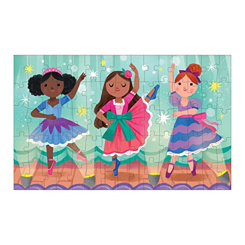 Mudpuppy Graceful Ballerinas 75 Piece Lenticular Puzzle from Mudpuppy, Colorful Dancing Ballerinas, Exciting and Innovative Puzzle Format for Children Ages 5+, Makes a Great Gift! - Image 2