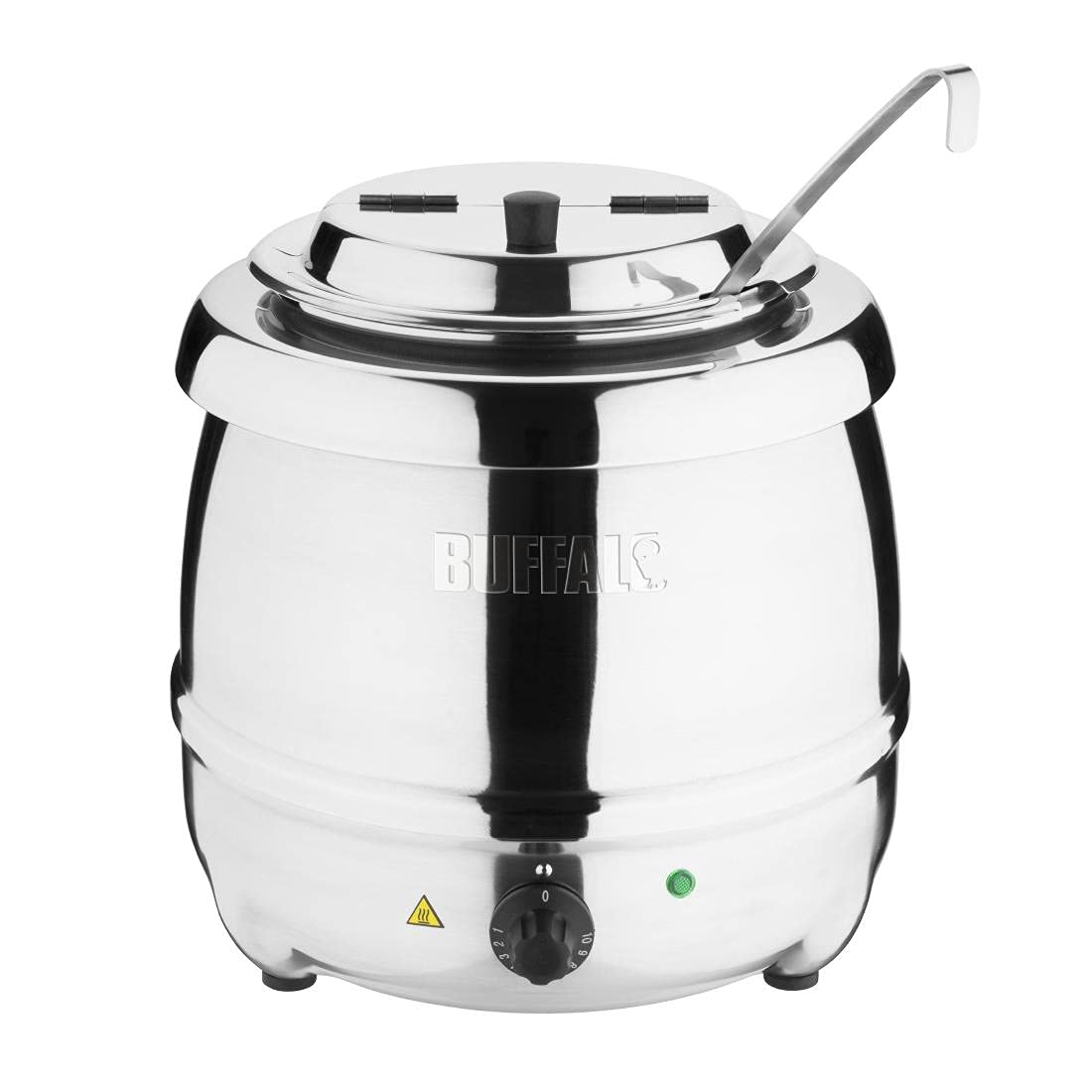 Buffalo Bouilloireà soupe en acier inoxydable 10 l 360 x 345 mm