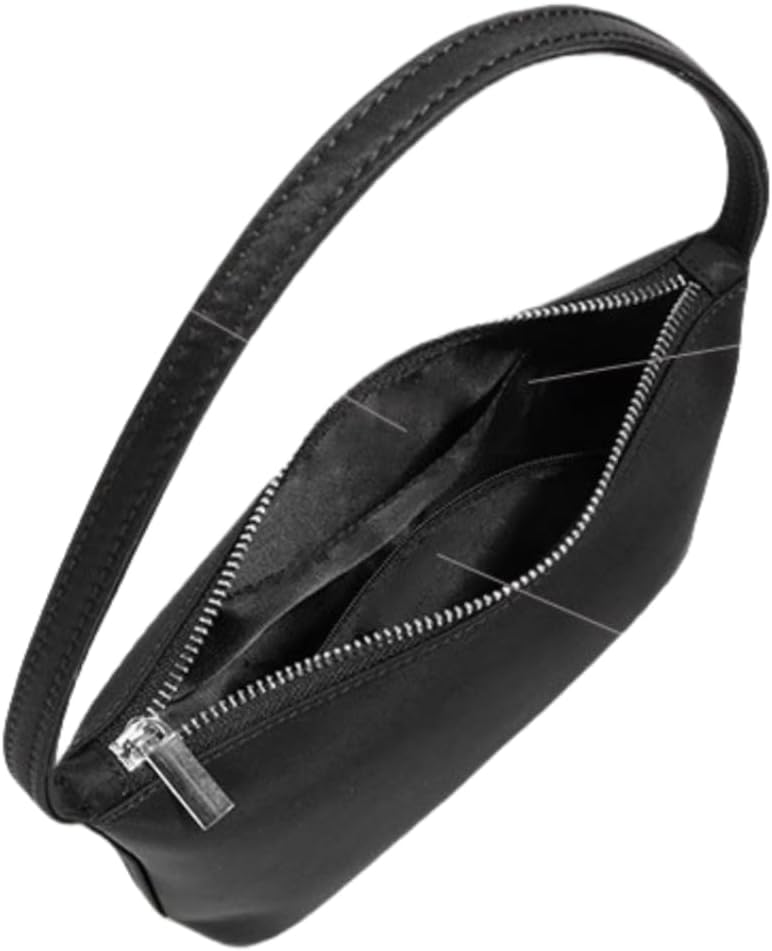 Nylon Shoulder Bag for Women Trendy Handbag and Purses Convenient Hobo Bag Clutch Totes with Zipper Closure - Image 5