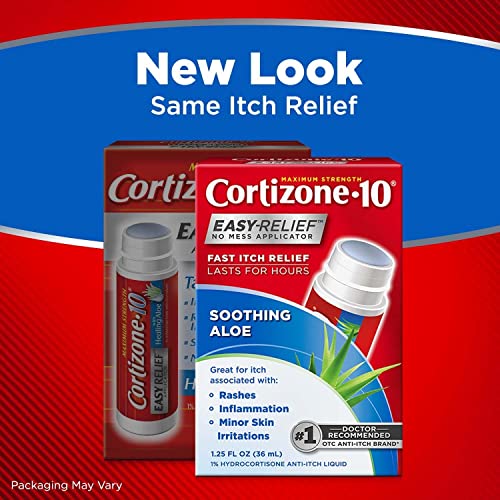 Cortizone-10 Easy Relief Applicator Anti-Itch Liquid 1.25 oz - Thumbnail 7