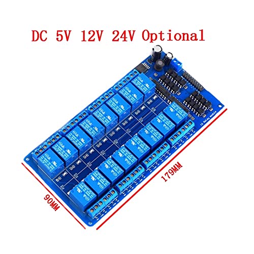Module relais 16 canaux 12V sécurisé par optocoupleur anti-interférence - 4