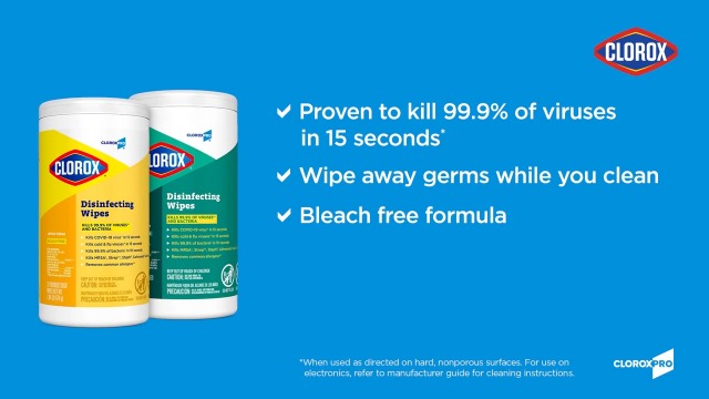 Image of CloroxPro Disinfecting Wipes, Fresh Scent, 700 Count