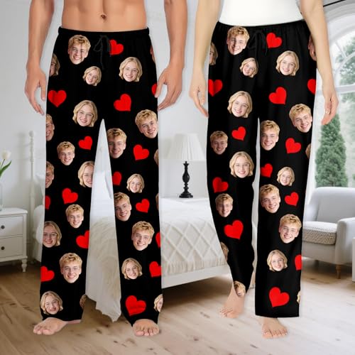 Personalized Pajama Pants Funny Custom Face Pajama Pants Personalized PJ Funny Gifts For Men Woman4
