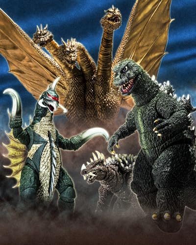 Image of TAMASHII NATIONS - Godzilla - King Ghidorah [1972] S.H.MonsterArts Action Figure
