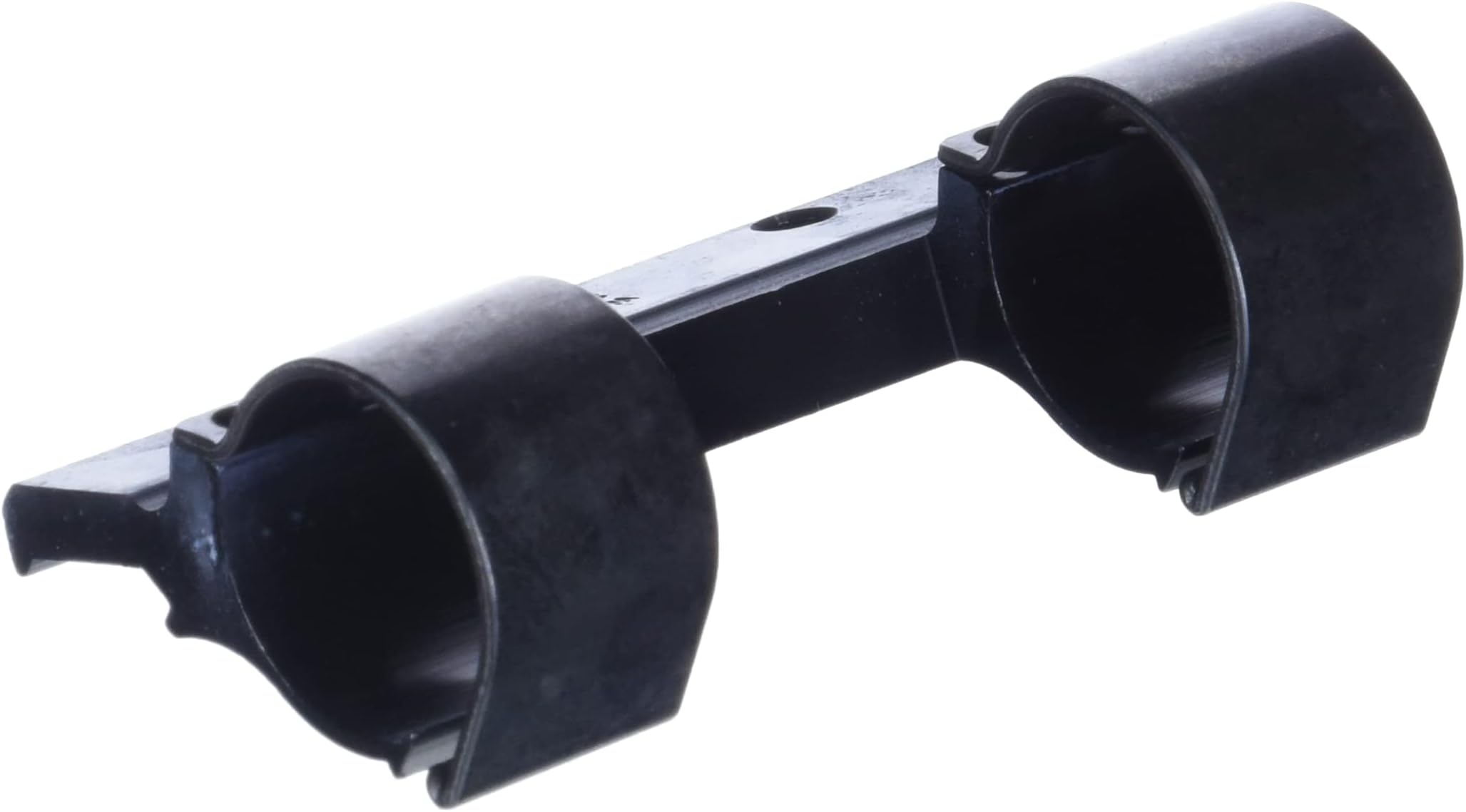 WEAVERSide Mount Base - 1-Inch High Bracket and Rings, Gloss Black