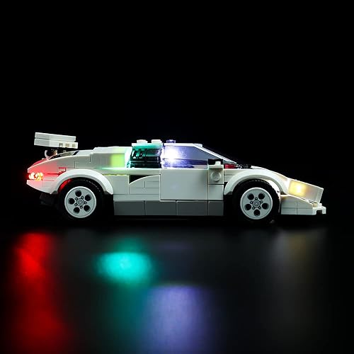 Vista 41 de Kyglaring Kit de iluminación LED diseñado para Lego Mercedes-AMG F1 W12 E Performance y Mercedes-AMG Project One 76909 Kit de construcción
