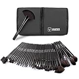 Makeup Brushes - VANDER Professional 32pcs Makeup Brush Set Black