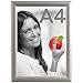 Produktbild DIN A4 Alu Klapprahmen Wechselrahmen Bilderrahmen Plakatrahmen Aluminium mit 25mm Rahmen