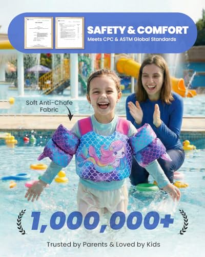 Image of Gogokids Puddle Float Jumper 24-66 Pounds, Toddler Swim Vest Kids Floaties