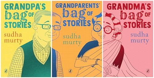 Image of A Bagful of Stories: A Gift Edition Boxset of Grandma's, Grandpa's and Grandparents' Bag of Stories by Sudha Murty