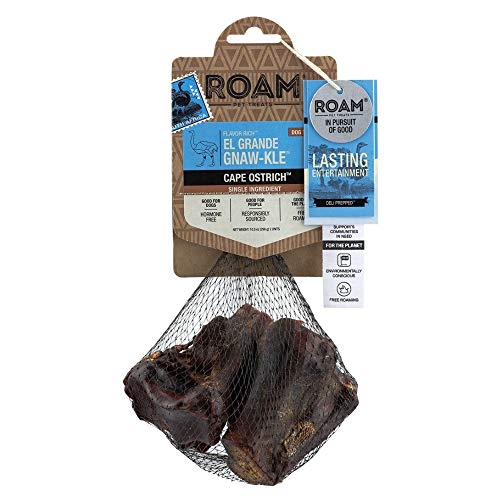ROAM Pet Treats El Grande Gnaw-kle Bone 2 Large Long-Lasting Single-Ingredient Dog Chew (066065)