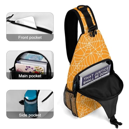 Moth Moon Magical Garden Large Capacity Sling Bag Cross Chest Bag Travel Hiking Crossbody Bag Daypack for Women Men4