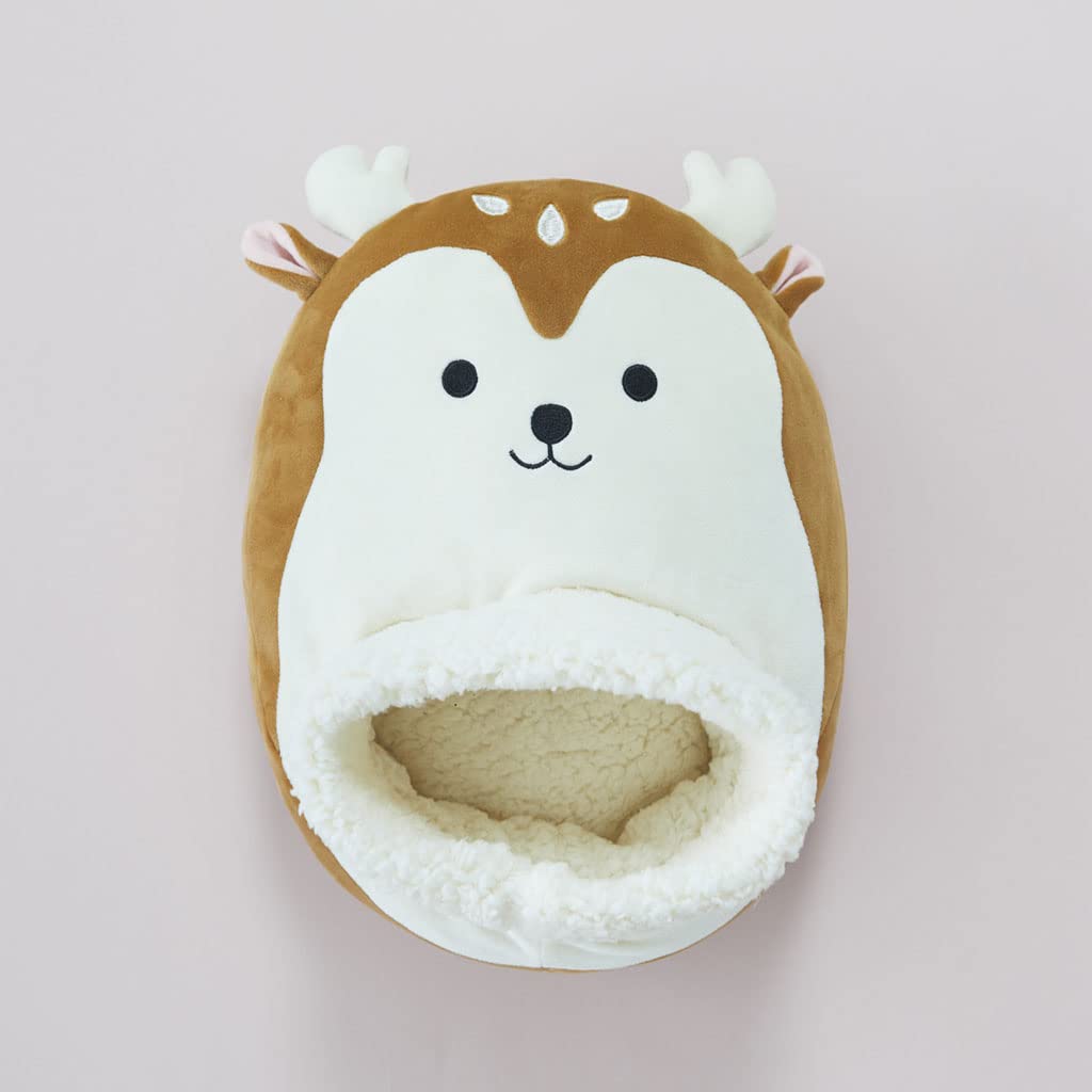 Balvi Scaldapiedi Deerling Colore Marrone Mai più Piedi Freddi Poliestere 35x28x7 cm