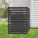 48' H x 38' W (2 Panels) Air Conditioner Fence Screen Trash Can Privacy Fence Panels for Outside...