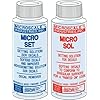 Solución de ajuste de calcomanías-Micro Scale Micro Sol 102 + Micro Set 101 Paquete de calcomanías