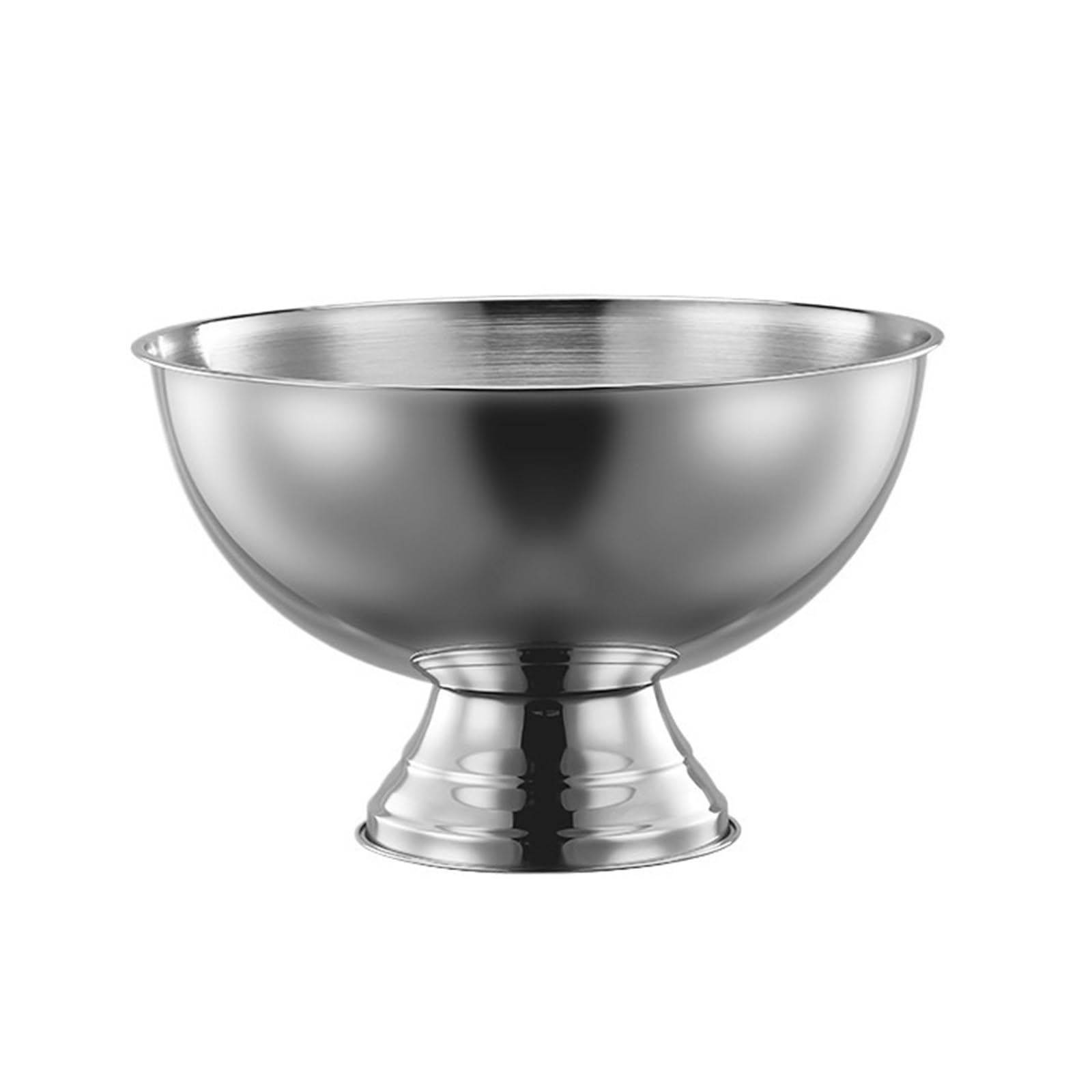 Lijiaxiuyc-101 ice bucket Stainless Steel Ice Bucket 13.5L Bar Champagne Storage Beer champagne bucket(Silver)