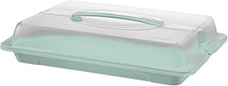 Rotho John Partybutler mit Haube und Griff, Kunststoff (PP) BPA-frei, türkis/transparent, (43,5 x 29,5 x 9 cm)