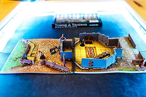 Palisades Kit: Tabletop & Rpg Terrain Game Set For Dungeons & Dragons, Pathfinder, Castles & Crusades, 13Th Age, Runequest, Asunder, Zombicide, Imperial Assault, And More! (90+ Pieces 400 Sqin) #TOP3