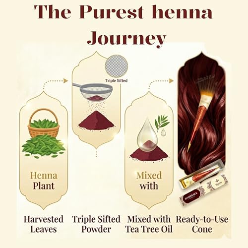 Pasta de Henna Vegetal en Conos Pack de 3 miniatura 4