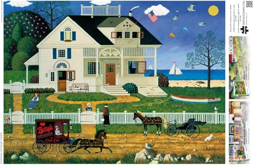 Buffalo Games - Charles Wysocki Pickwick - Rompecabezas de 1000 piezas para adultos | Arte de Charles Wysocki, Arte para enmarcar, Hecho en EE. UU., Cartón reciclado, Incluye póster, Desafiante, nivel intermedio a experto miniatura 4
