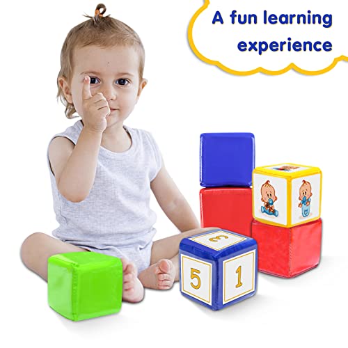 Godery Diy Education Playing Game Dice, Pocket Cubes For Teaching - Set Of 4 #TOP3