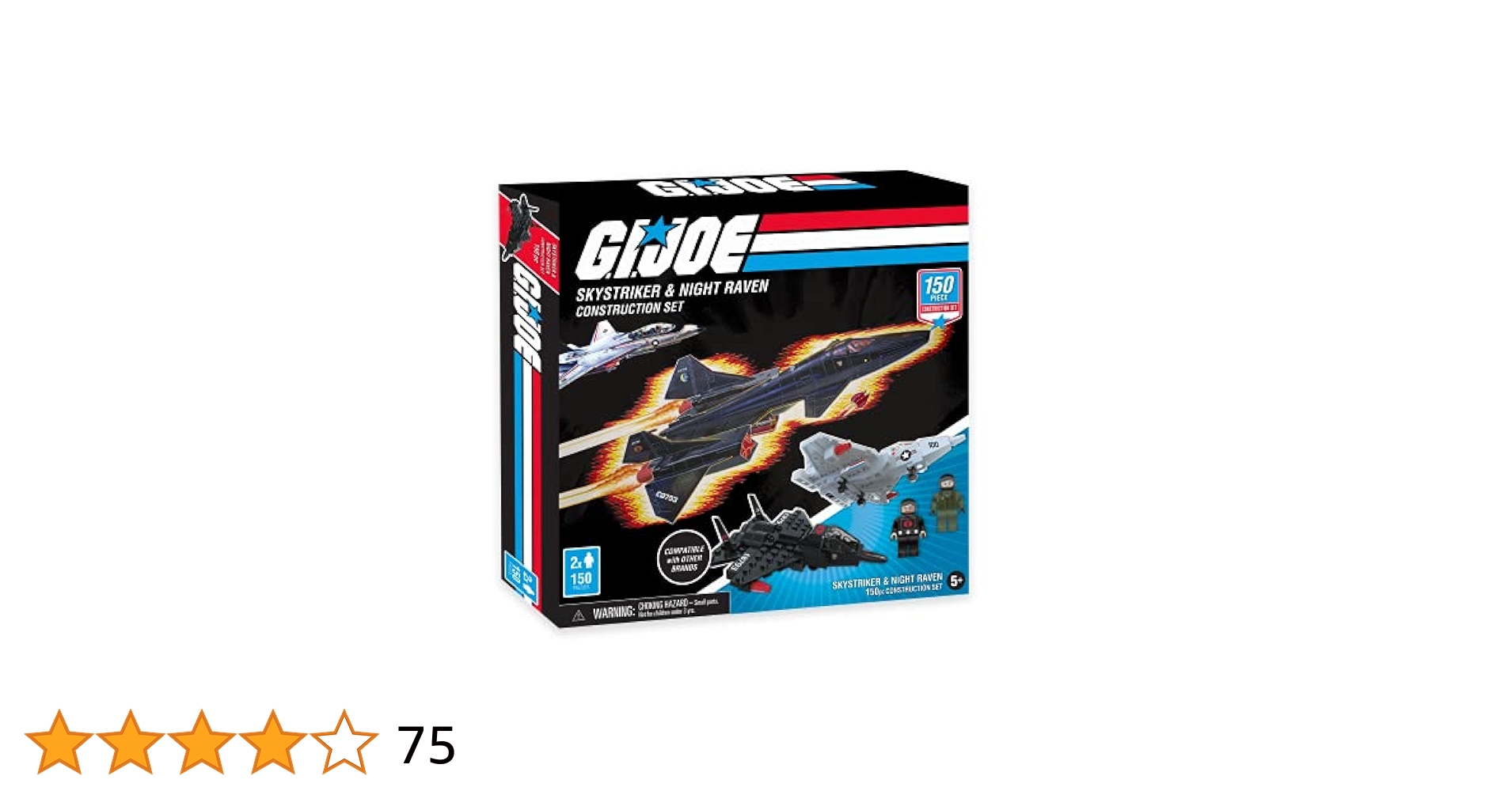 RECON　SSUR　MILKCRATE　 GIジョー　セット Hasbro Gi Joe Silent Strike Set with Black Skystriker Jet