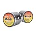 PlayTape Road Tape for Toy Cars - Sticks to Flat Surfaces, No Residue; 2-Pack of 30 ft. x 2 in. Black Road