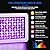 2024 Upgraded BW1000 LED Grow Lights Double Chips Full Spectrum for Greenhouse and Indoor Plant Veg and Flower Growing [White]