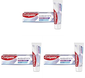 Colgate Hassasiyete Anında Çözüm Onarım + Hassas Beyazlık Diş Macunu 75 ml (3 paketi)