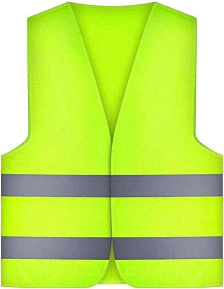 Lot de 2 triangles d'avertissement d'urgence pour voiture et 2 gilets de sécurité réfléchissants, kit d'urgence pliable pour voiture, camion, SUV