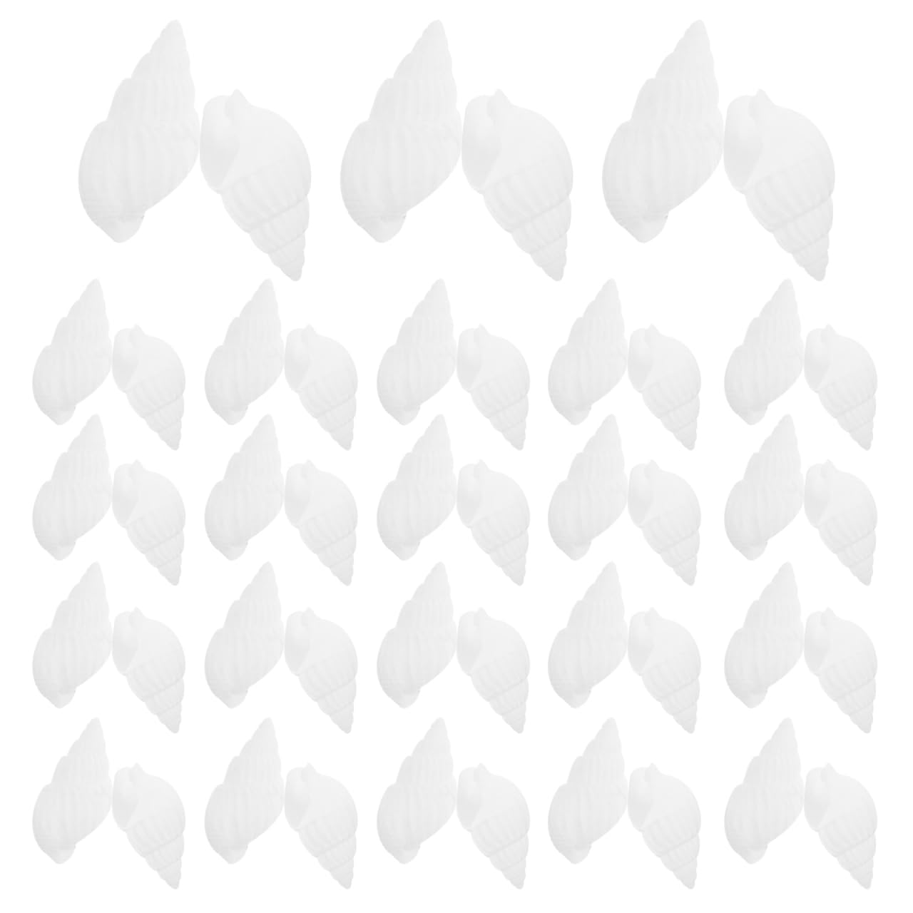 Winomo White Small Sea Shell Nautical Decor Ornaments Pack Of 100 Shells For Crafting Sea Shells Simulated Small Sea Shells Mini Shells Bag Of Beach Shells