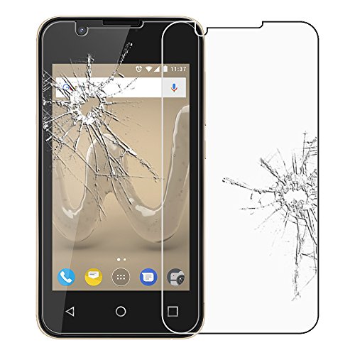 ebestStar - Verre trempé Compatible avec Wiko Sunny 2 Film Protection Ecran Vitre Protecteur Anti Casse, Anti-Rayure, Pose sans Bulles [Appareil: 126.6 x 66.3 x 11.4mm,...